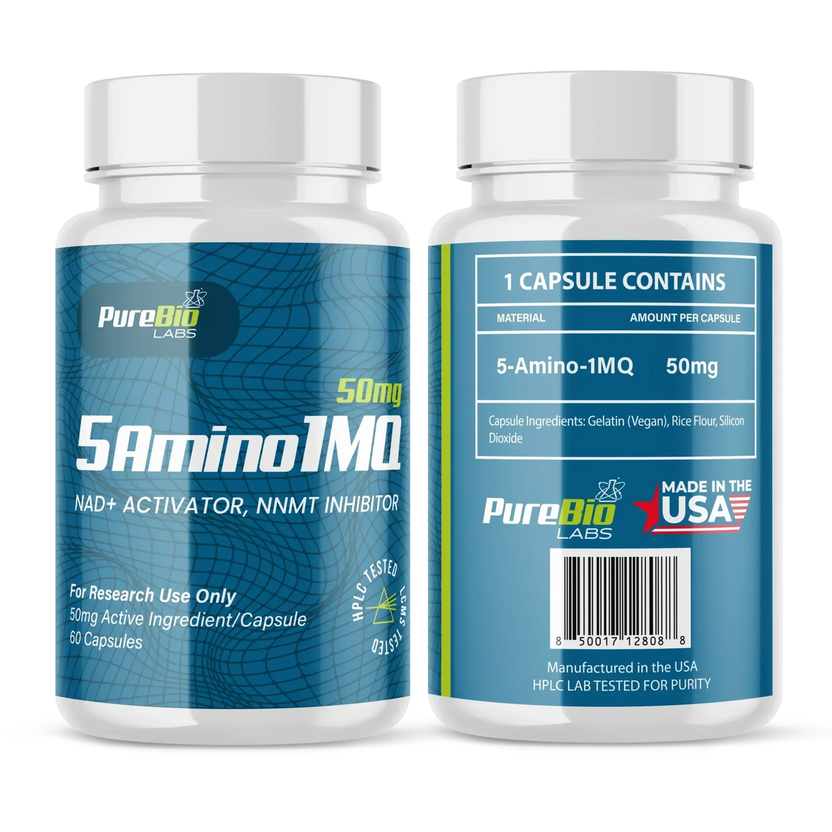 Teso and 5-Amino kit bottles with research use only statement