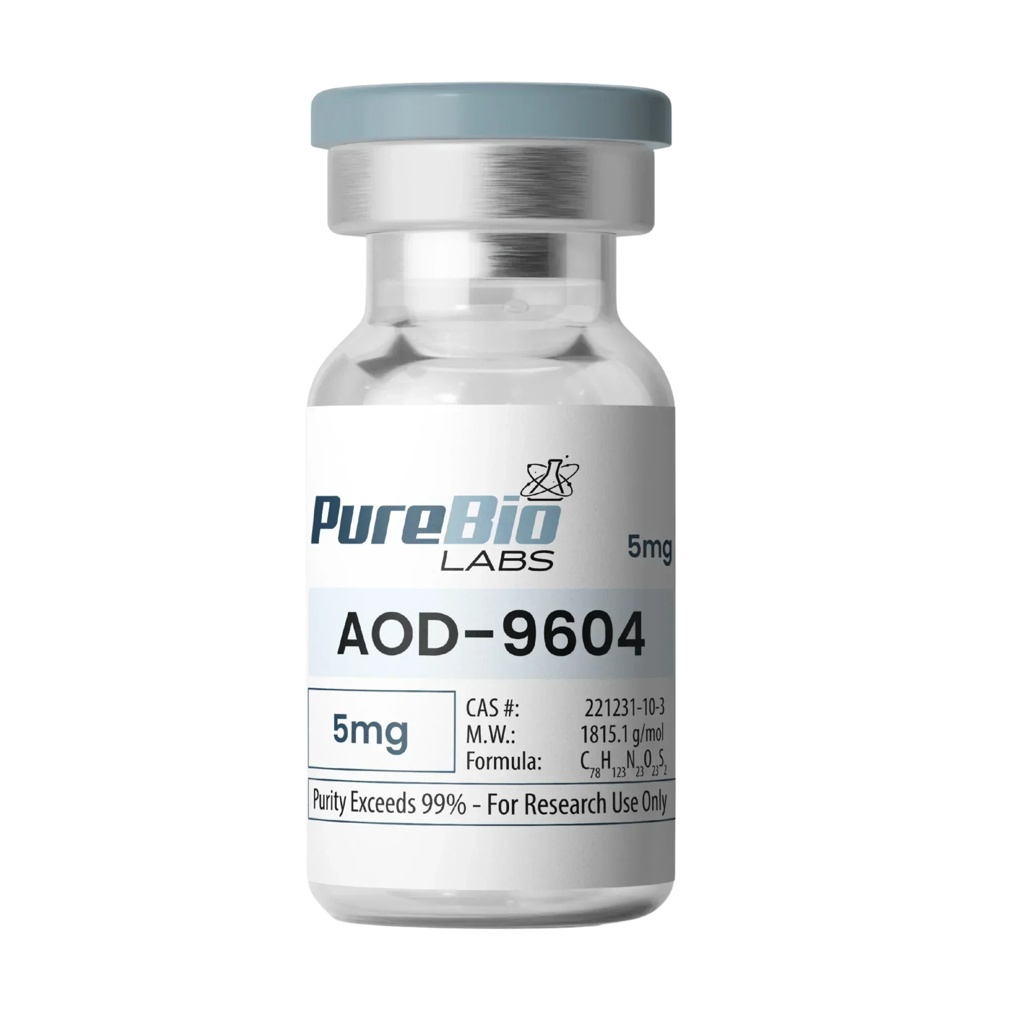 AOD-9604 Vial (10mg) | High-Purity Peptide | Pure Bio Labs AOD-9604 Vial (10mg) | High-Purity Peptide | Pure Bio Labs
