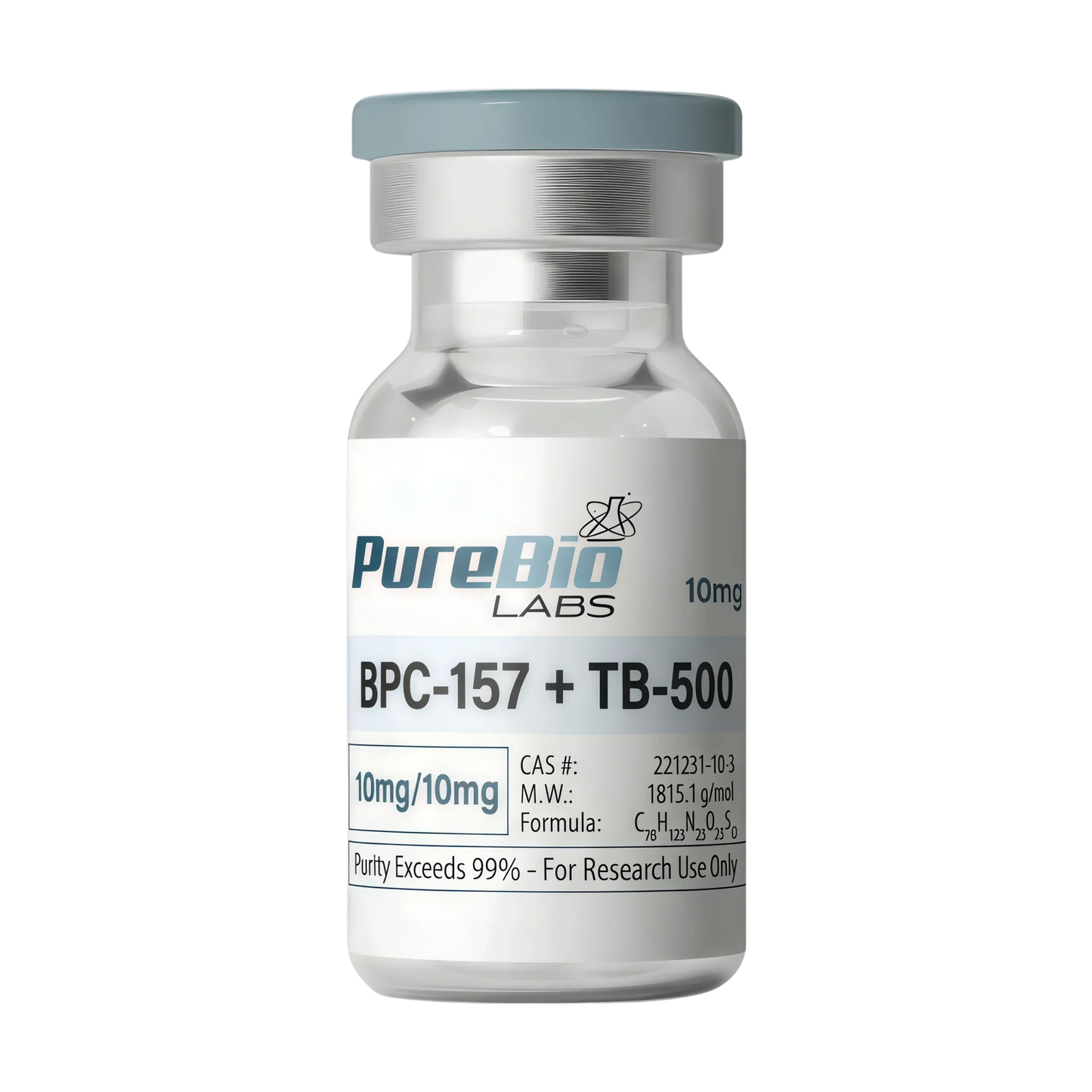 BPC/TB VIAL sterile lyophilized peptide powder 10mg 20mg for research