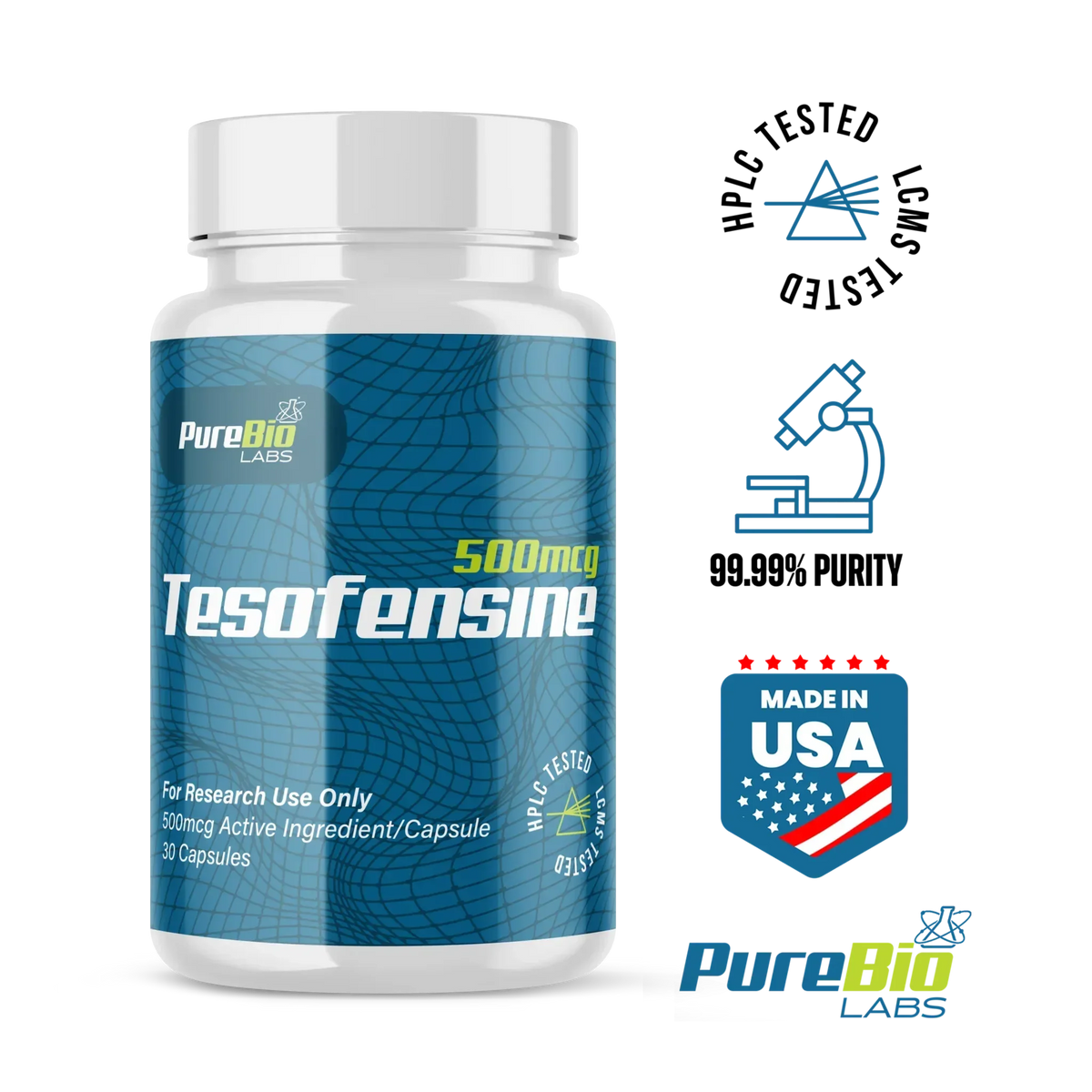 Tesofensine capsules for appetite regulation and neurochemical research