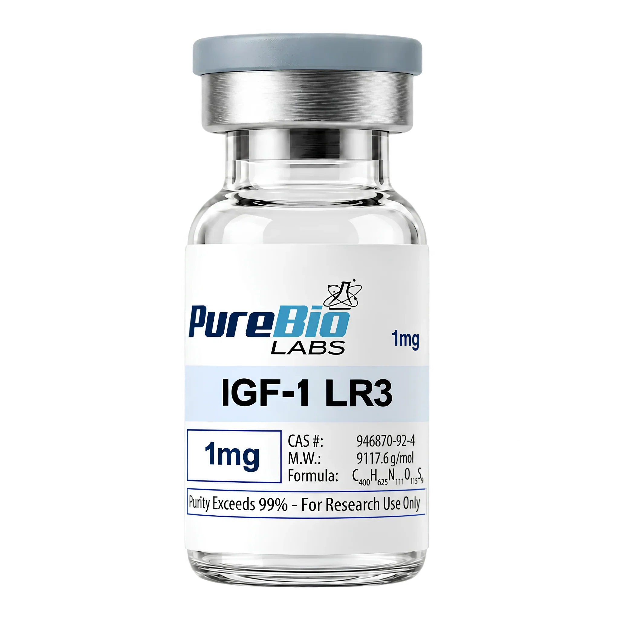IGF-1 LR3 Vial 1mg | Research Peptide