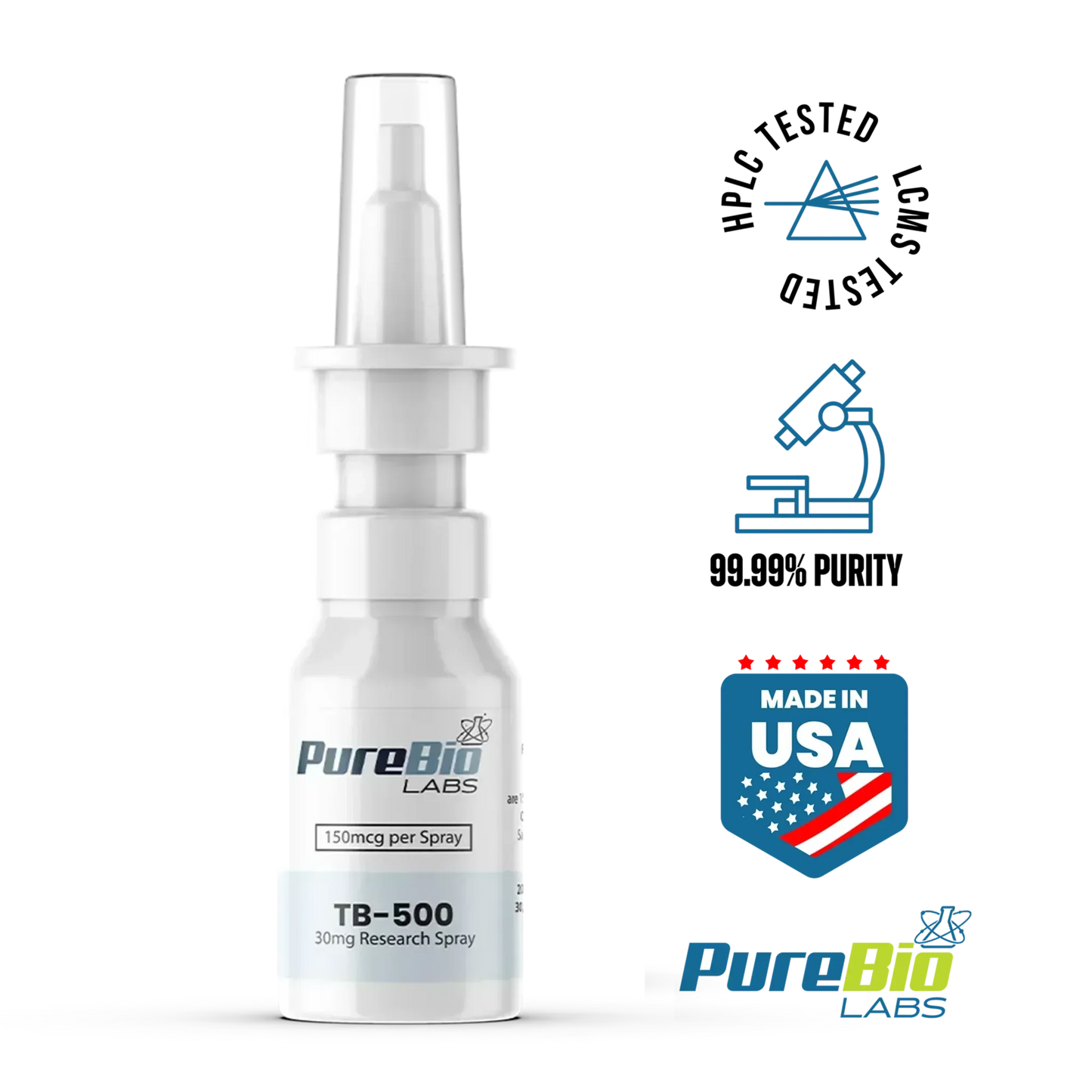 TB-500 LIQUID SPRAY research-grade tissue repair solution with precise dosing for scientific studies