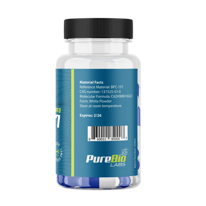 BPC-157 Capsules 250mcg (60ct) | High Purity Peptide | Pure Bio Labs BPC-157 Capsules 250mcg (60ct) | High Purity Peptide | Pure Bio Labs