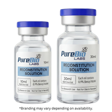 Bacteriostatic water 10ml vial with 0.9% benzyl alcohol preservative for sterile laboratory use