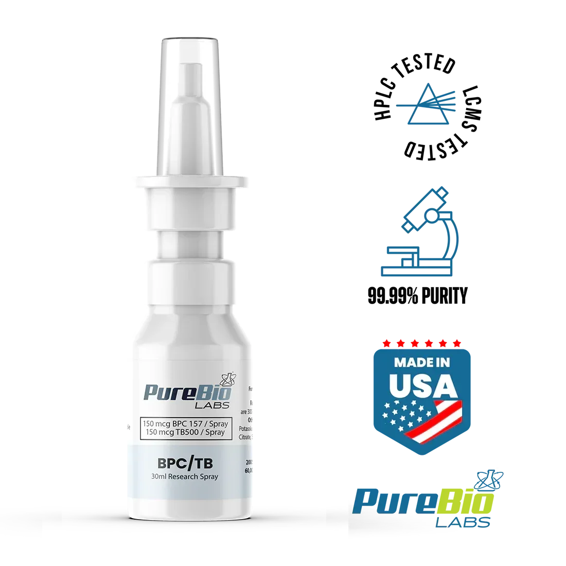 BPC/TB Liquid Spray | Research Peptide | Pure Bio Labs BPC/TB Liquid Spray | Research Peptide | Pure Bio Labs