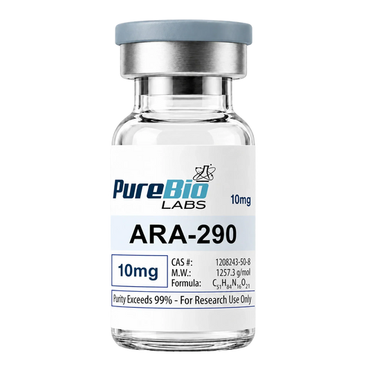 ARA-290 vial 10mg high-purity peptide for research