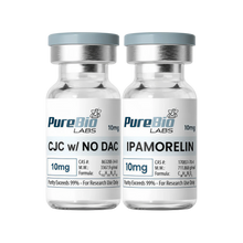 CJC + Ipamorelin Bundle 10mg peptide vials with Certificate of Analysis for research use