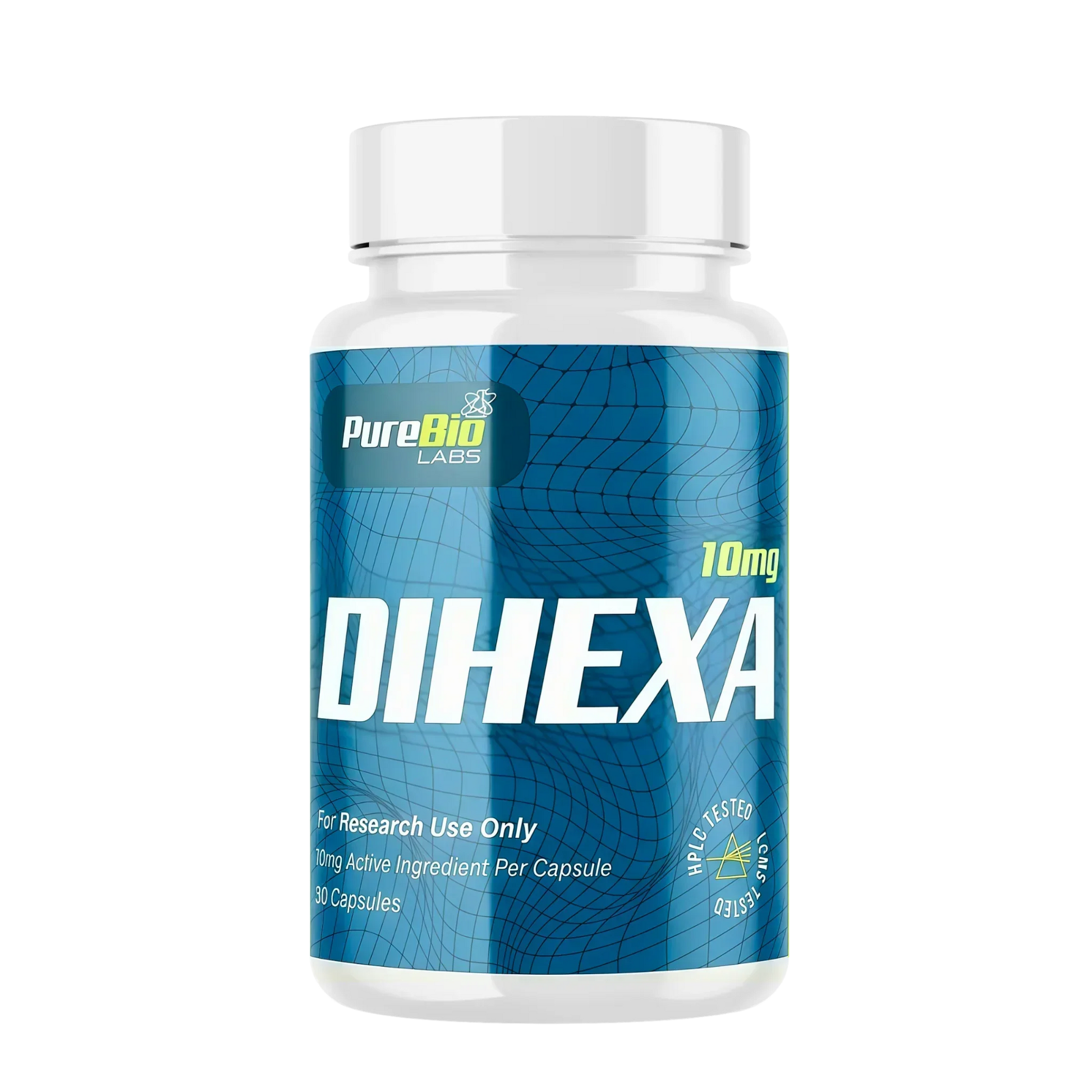 Dihexa 10mg Capsules | Cognitive Research Support Peptide | Pure Bio Labs Dihexa 10mg Capsules | Cognitive Research Support Peptide | Pure Bio Labs