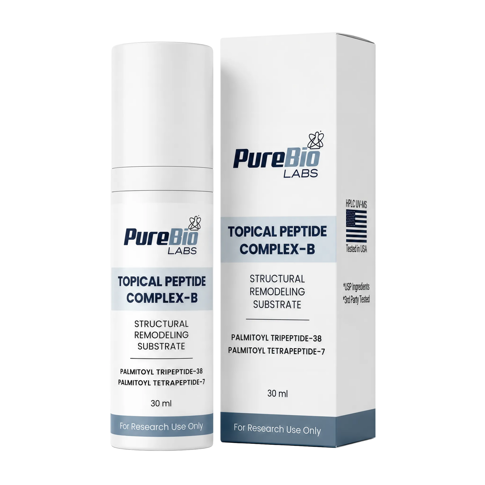 Topical Peptide Gel Format B from Pure Bio Labs in concentrated gel format for research and evaluation