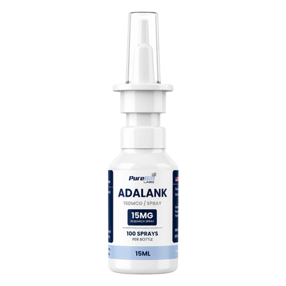 ADALANK Liquid Spray 15ml bottle of synthetic peptide formulation for neuroprotection and cognitive research