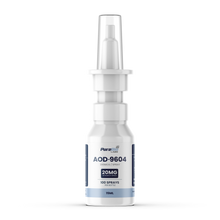 AOD-9604 Liquid Spray 15ml bottle with synthetic peptide for neuroprotection and cognitive research