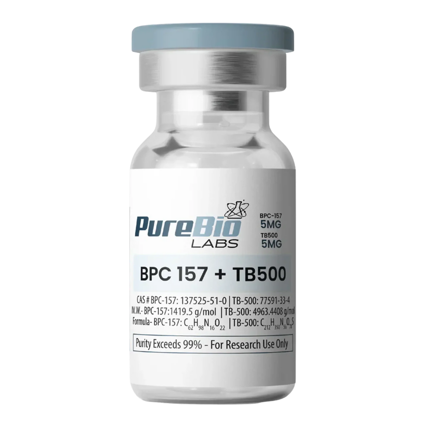 BPC/TB VIAL 10mg and 20mg lyophilized powder in sterile vial for research