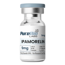 IPAMORELIN VIAL 5mg sterile lyophilized peptide powder for research use