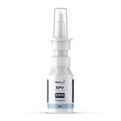 KPV Liquid Spray 15ml bottle with synthetic peptide for neuroprotection and cognitive function research