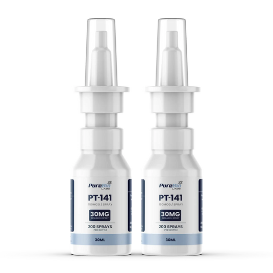 PT-141 spray 2-pack research bundle from Pure Bio Labs