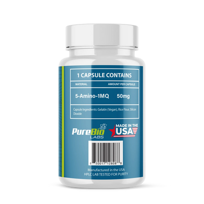 5-Amino-1MQ Capsules | Metabolic Research Compound | Pure Bio Labs 5-Amino-1MQ Capsules | Metabolic Research Compound | Pure Bio Labs