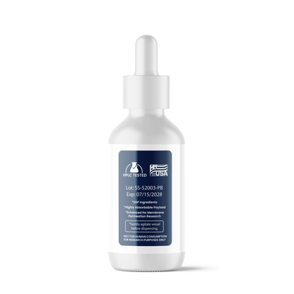 Selank / Semax Liquid Substrate bottle left view