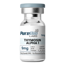 Thymosin Alpha 1 vial 5mg high purity peptide for research