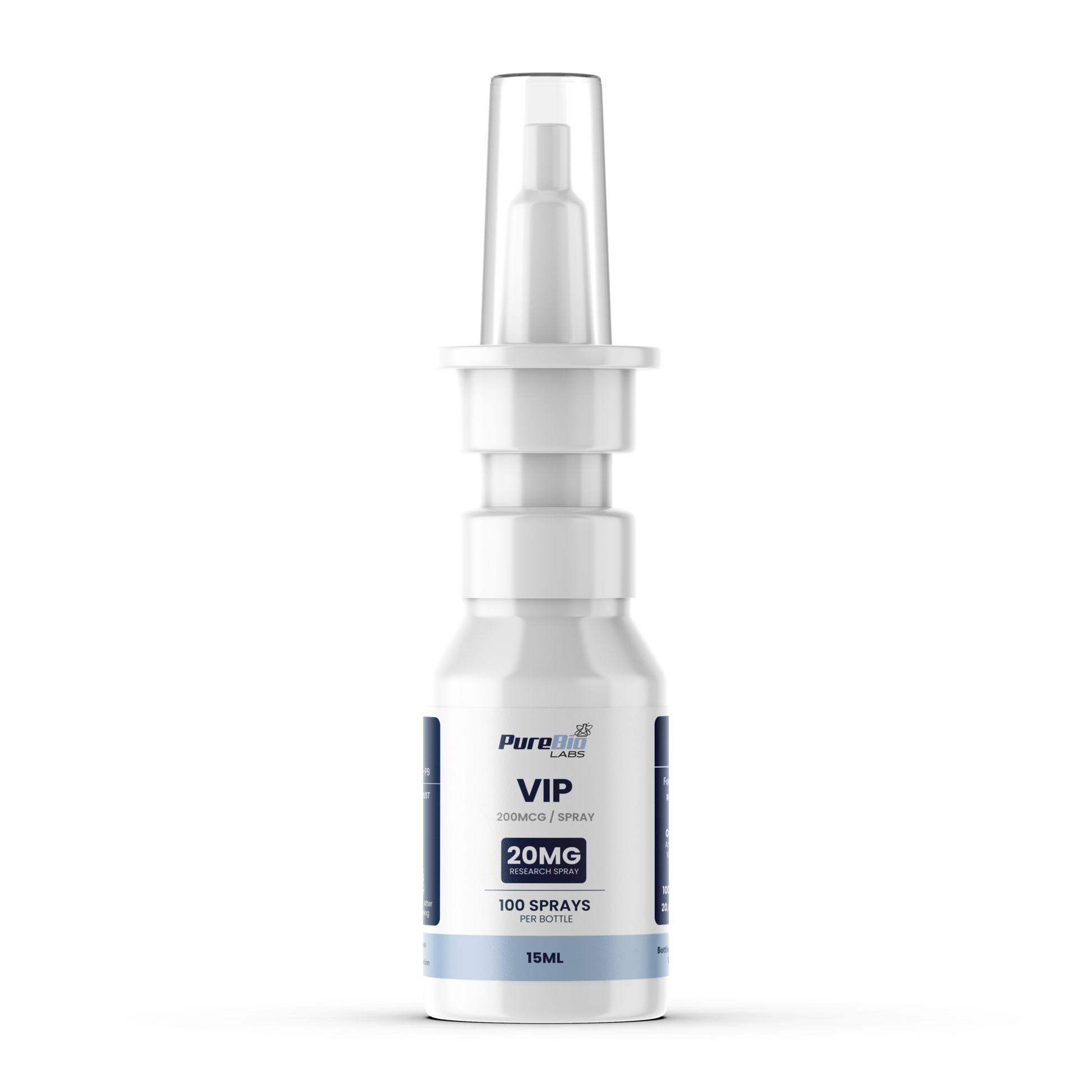 15 ml VIP Liquid Spray bottle with synthetic peptide for neuroprotection and cognitive support